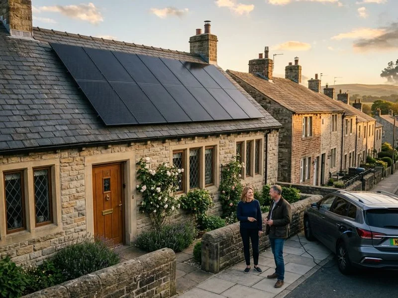Residential Solar Panel Systems installation example 3 by Energy Luxe in Burnley