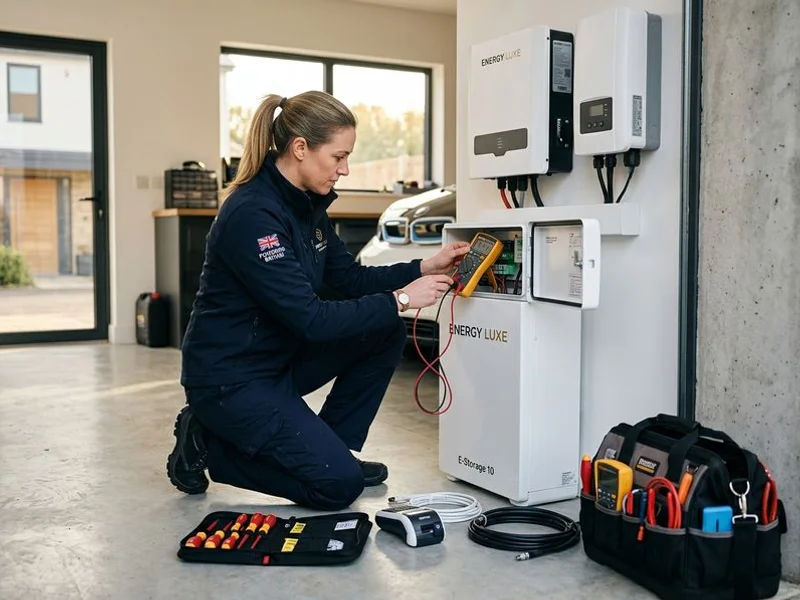 Battery Storage Systems installation example 4 by Energy Luxe in Burnley