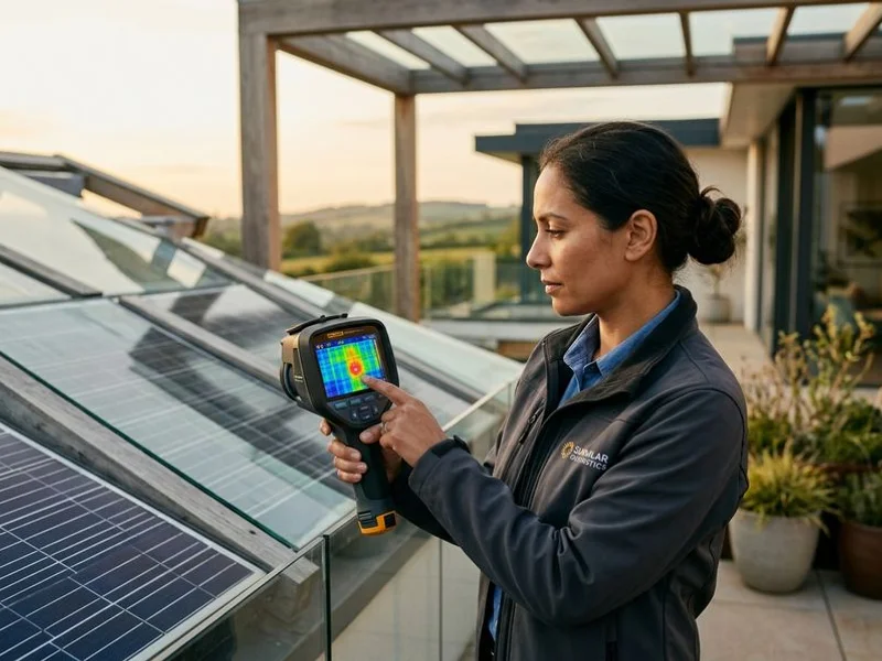 Solar Panel Maintenance & Repairs installation example 2 by Energy Luxe in Burnley