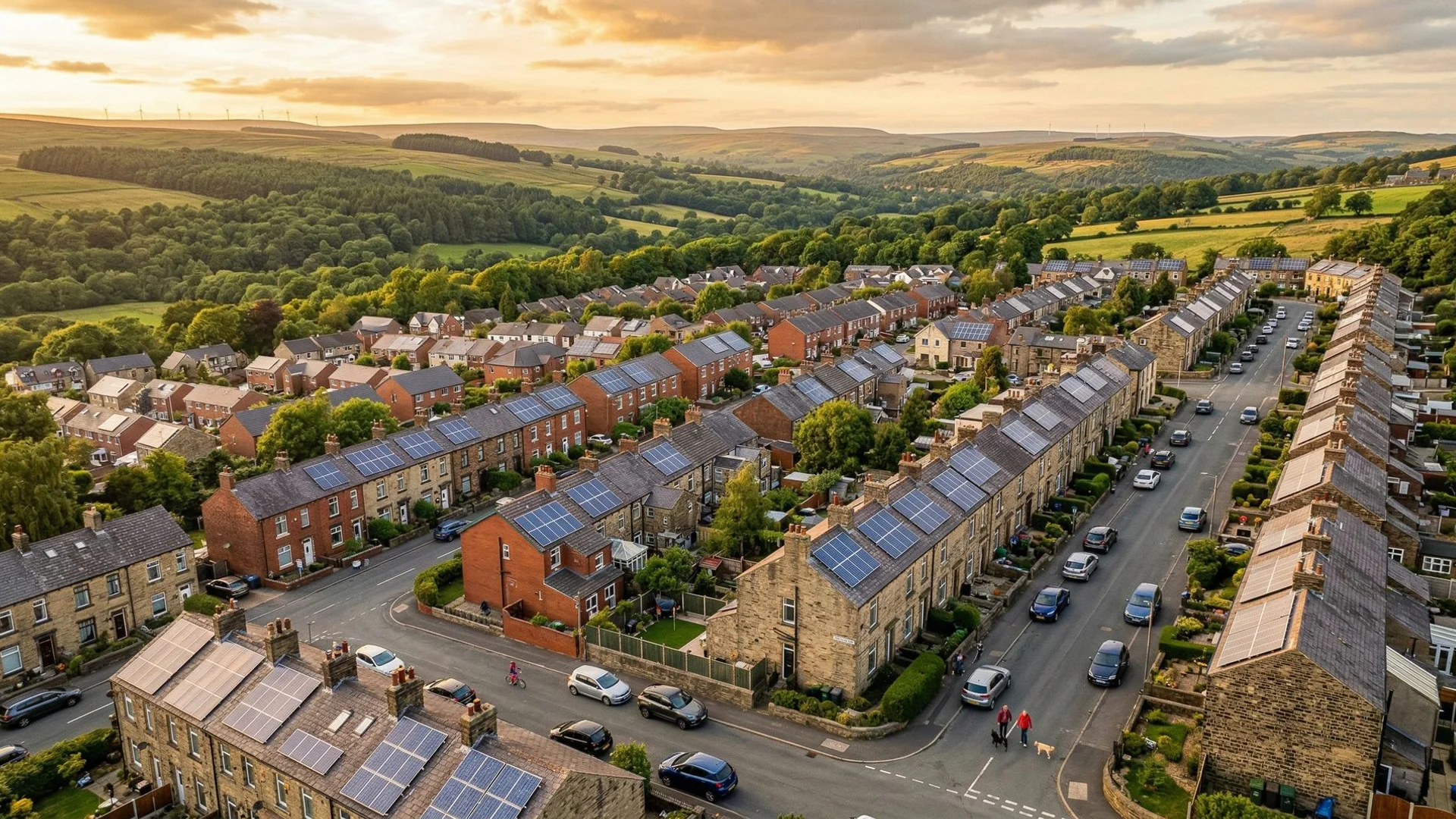 Solar panel installations in Burnley, Lancashire
